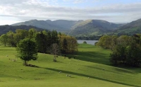 View towards Ambleside from Wray Castle
