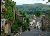 Kirkby Lonsdale - attractive village street,